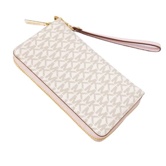 MICHAEL KORS Large Logo Print Phone Case Wallet - Picture 2 of 8